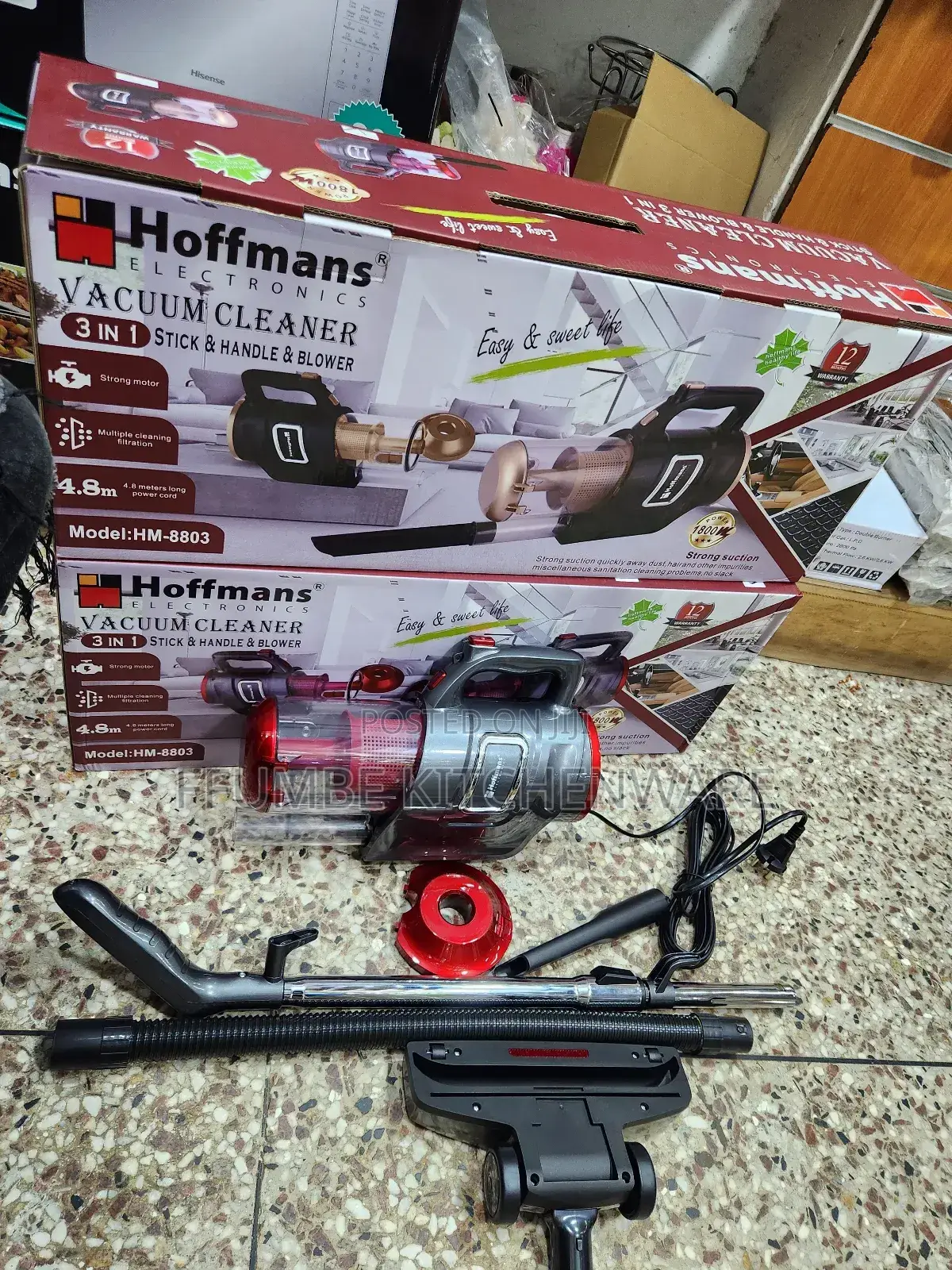 Vacuum Cleaner or Stick Vacuum Cleaner