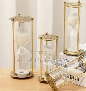 Decorative Gold Hourglass Timer