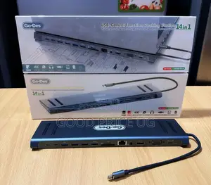 Go-Des 14in1 Usb-C Multi Function Docking Station