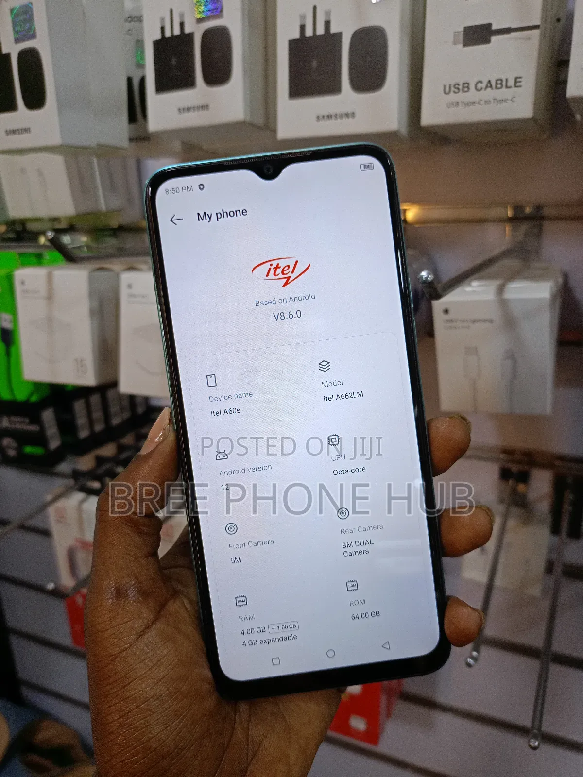 Itel A60S 64 GB Blue