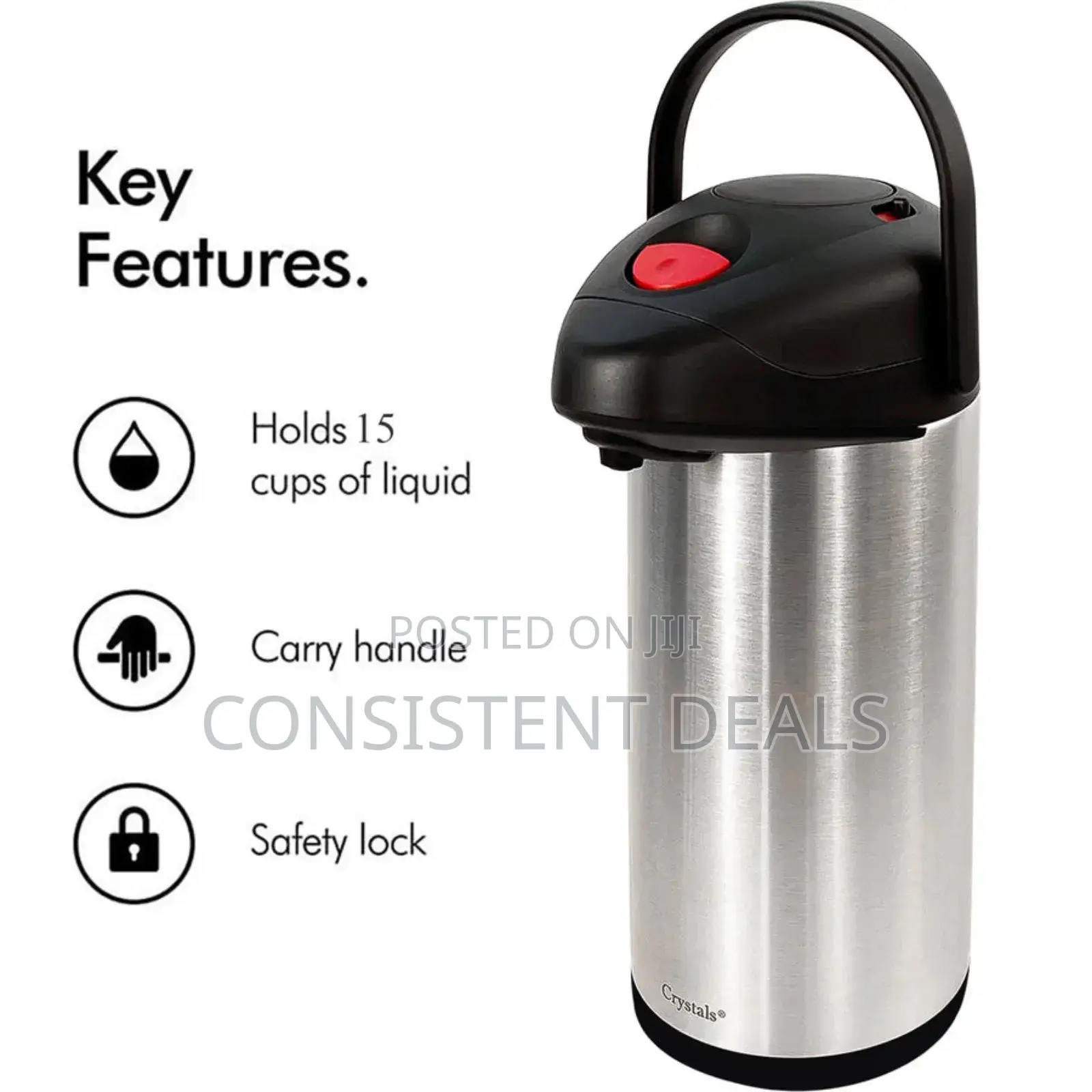 5000ml Vacuum Flask Stainless Steel