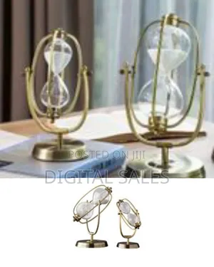 31.5*17cm Transparent 360° Flipping Sand Clock Timer Vintage Sand