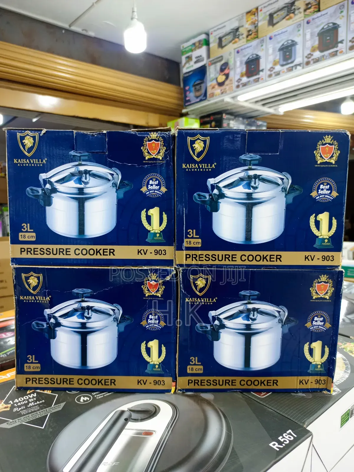 Kaisa Villa 3l Pressure Cooker, Model Number Kv-903.