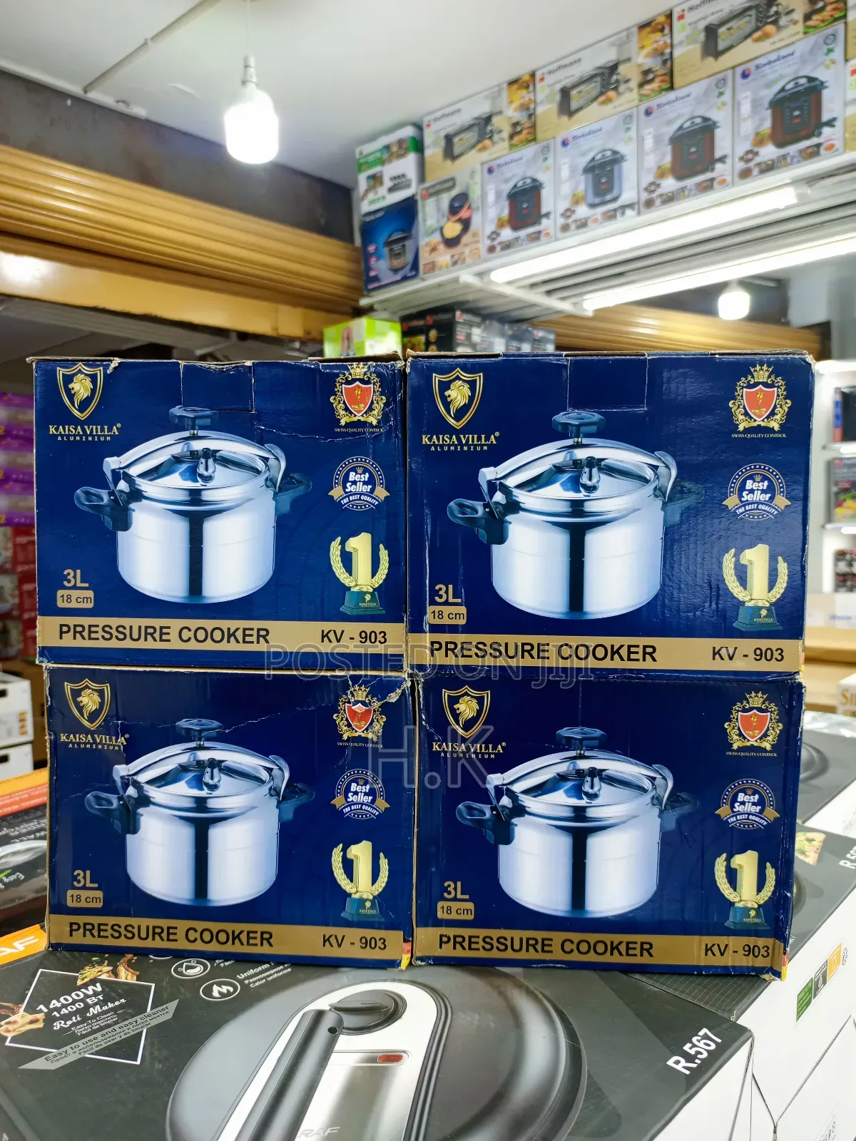 Kaisa Villa 3l Pressure Cooker, Model Number Kv-903.