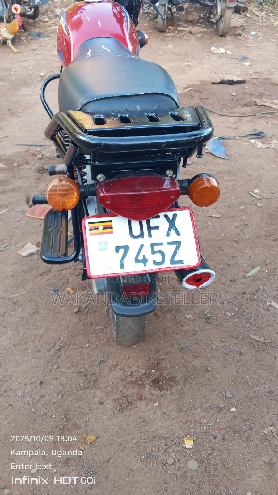 Bajaj Boxer 125 2023 Red