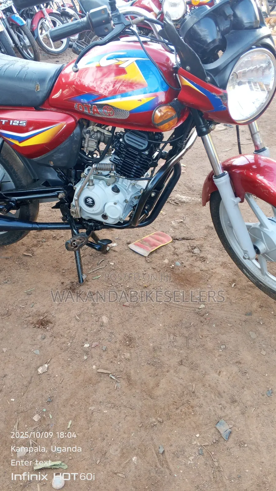 Bajaj Boxer 125 2023 Red