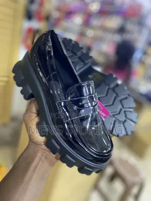 Prada Classic Authentic Big Sole Loafers