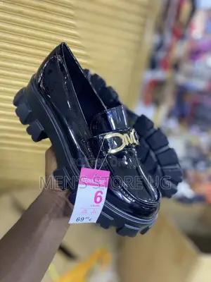 Classic Big Sole Ladies Genuine Loafers