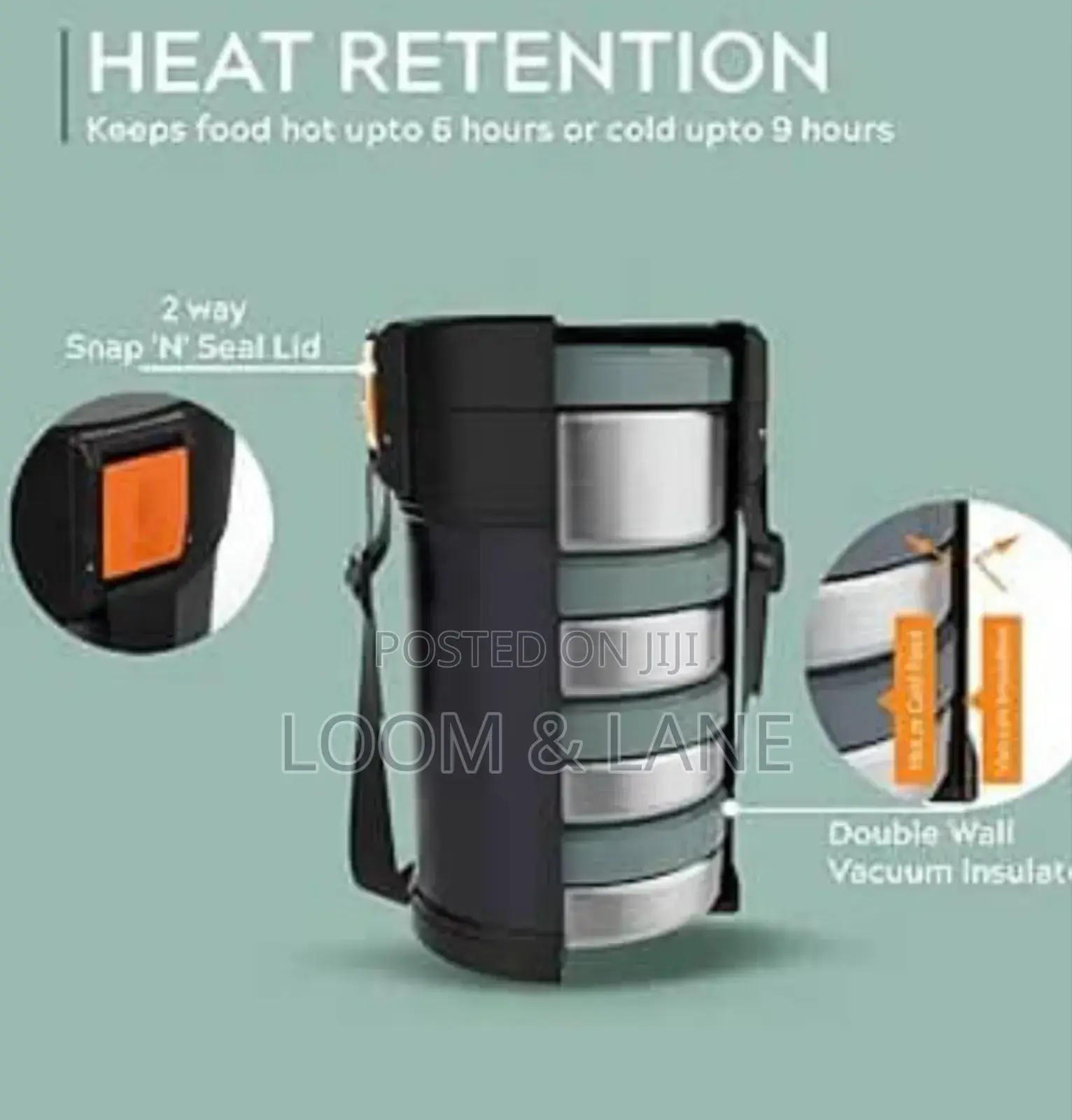 Unique Lunch Box With Insulated Bag