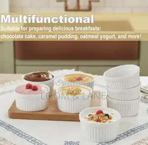 12pcs 8inch Ramekins Bowls Set