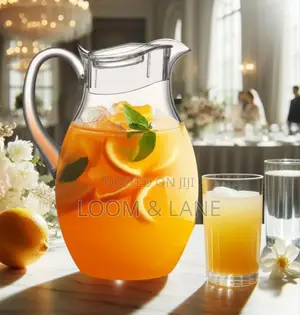 Clear Acrylic Water Pitcher Jug