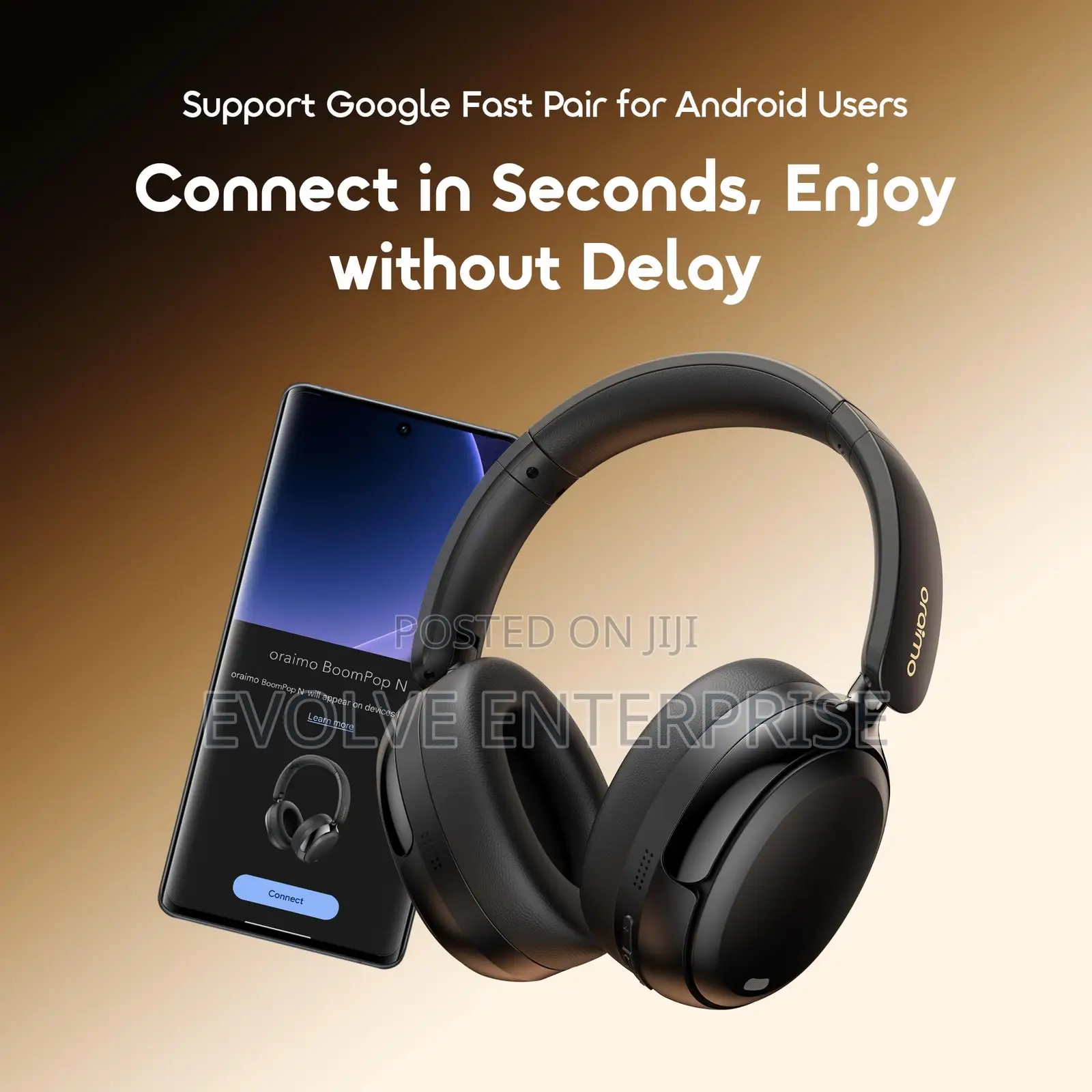 Oraimo Boompop N Highbrid Active Noise Cancelling Headphones
