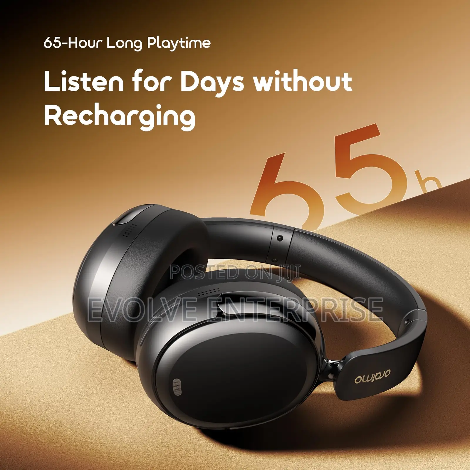 Oraimo Boompop N Highbrid Active Noise Cancelling Headphones