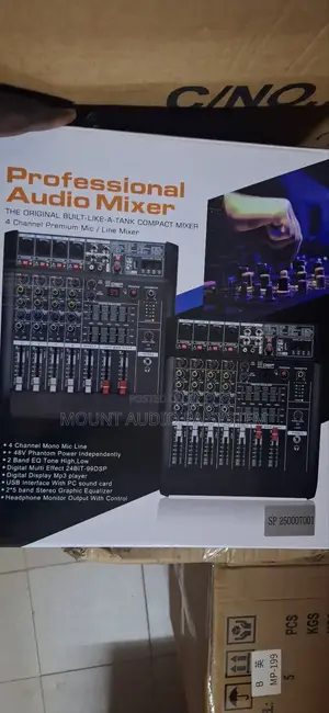 Professional Audio Mixer