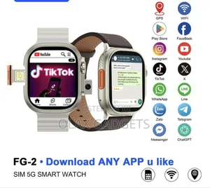 Hainoteko Fg-2 5g Android Smart Watch With 5g Sim Support, Camera, GPS