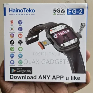 Hainoteko Fg-2 5g Android Smart Watch With 5g Sim Support, Camera, GPS