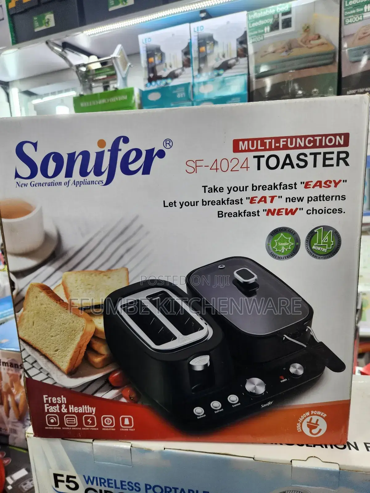 Breakfast Maker or Multifunction Toaster