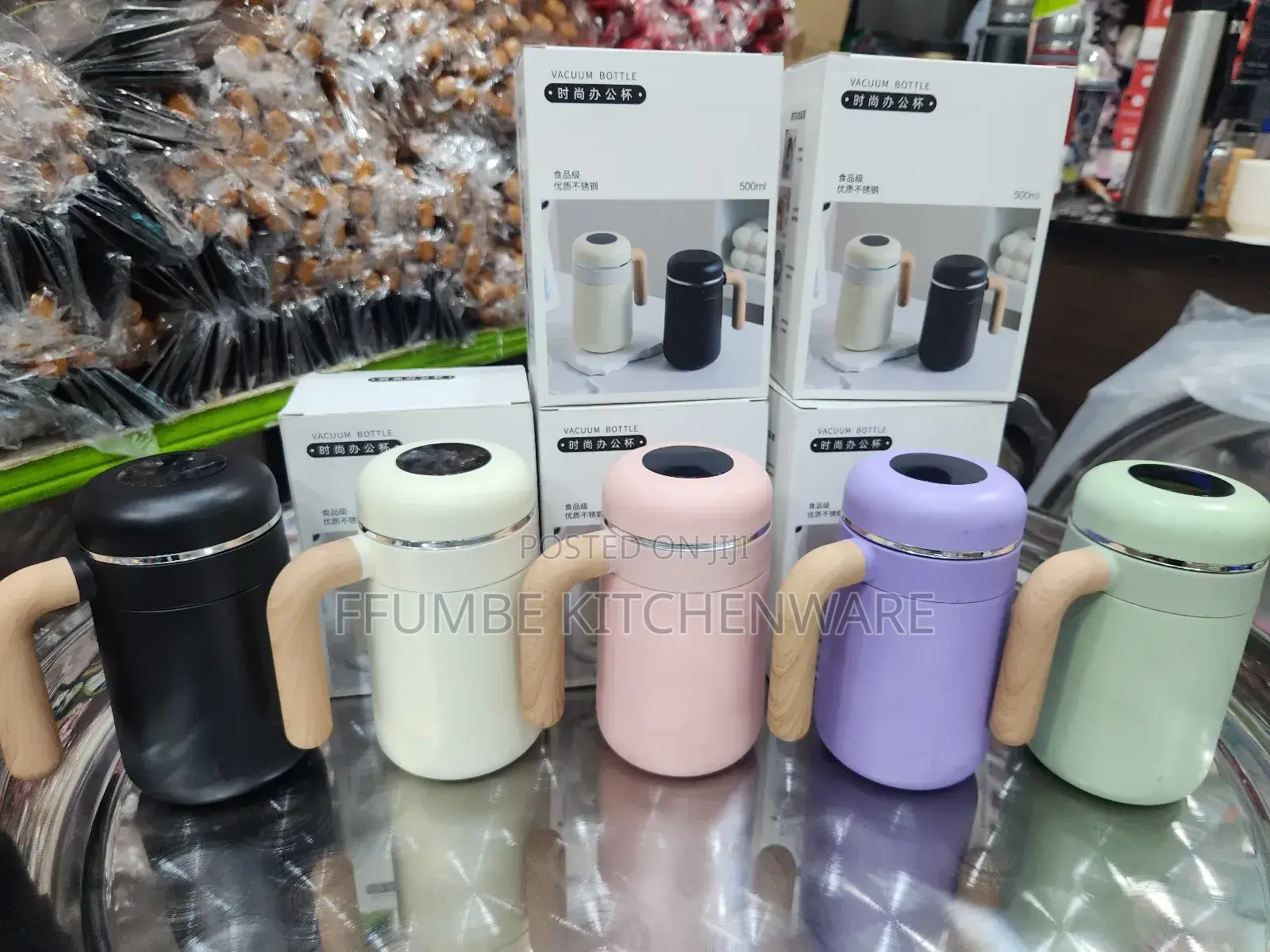 Travel Mug With Handle
