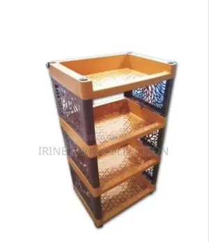 4 Tier Multipurpose Stackable Storage Trolley