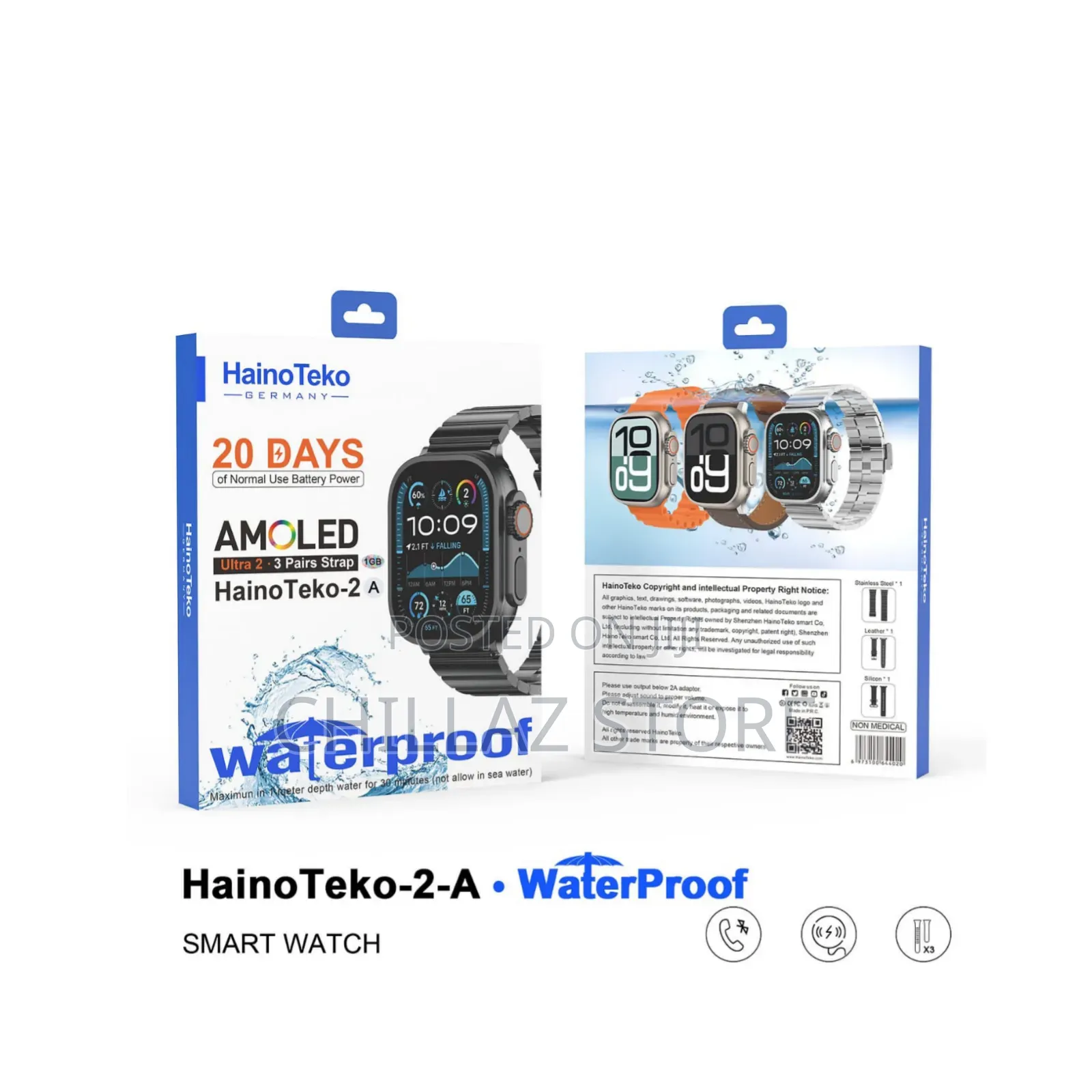 Haino Teko 20 Days 2-a Waterproof Smart Watch.