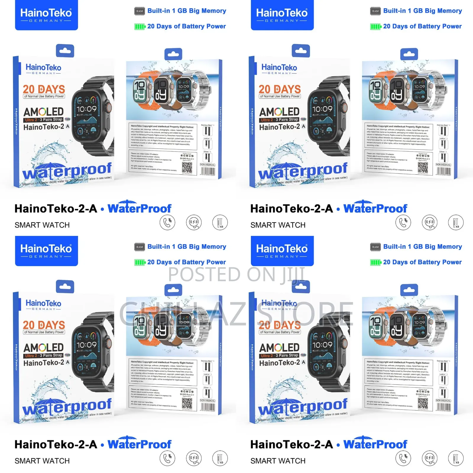 Haino Teko 20 Days 2-a Waterproof Smart Watch.