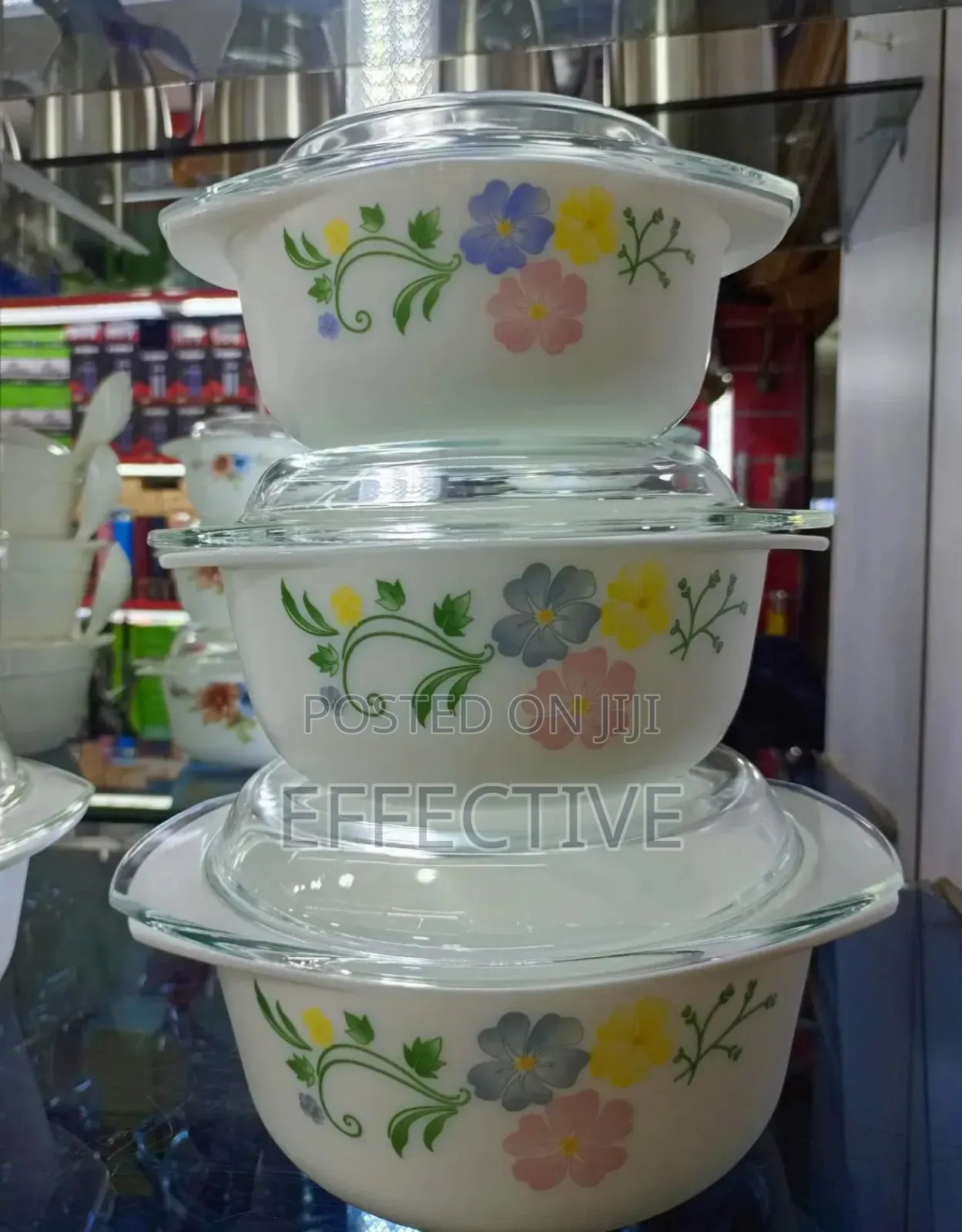 Three-Setcasserole Dishes