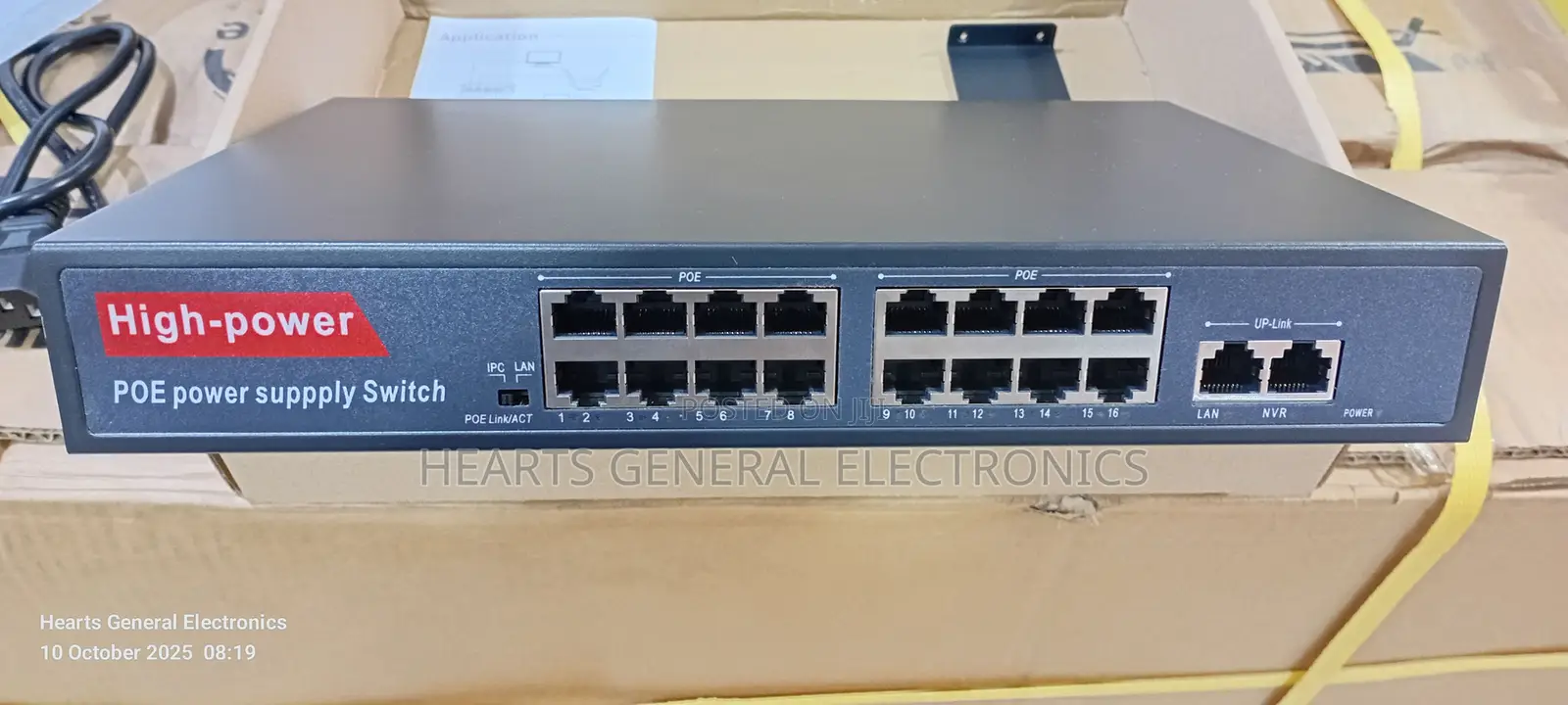 16 Port Poe Switch