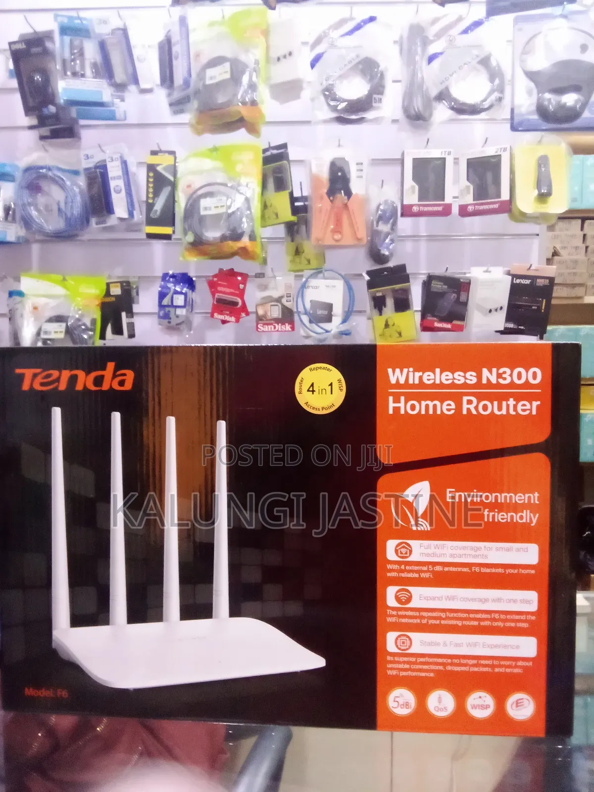 Tenda Wireless N300 Home Router
