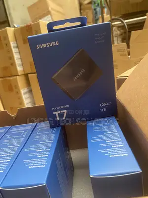 Samsung T7 Portable Ssd, 1tb External Solid State Drive, Speeds