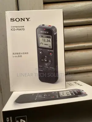 Sony Icd-px470 Stereo Digital Voice Recorder With Built-in Usb
