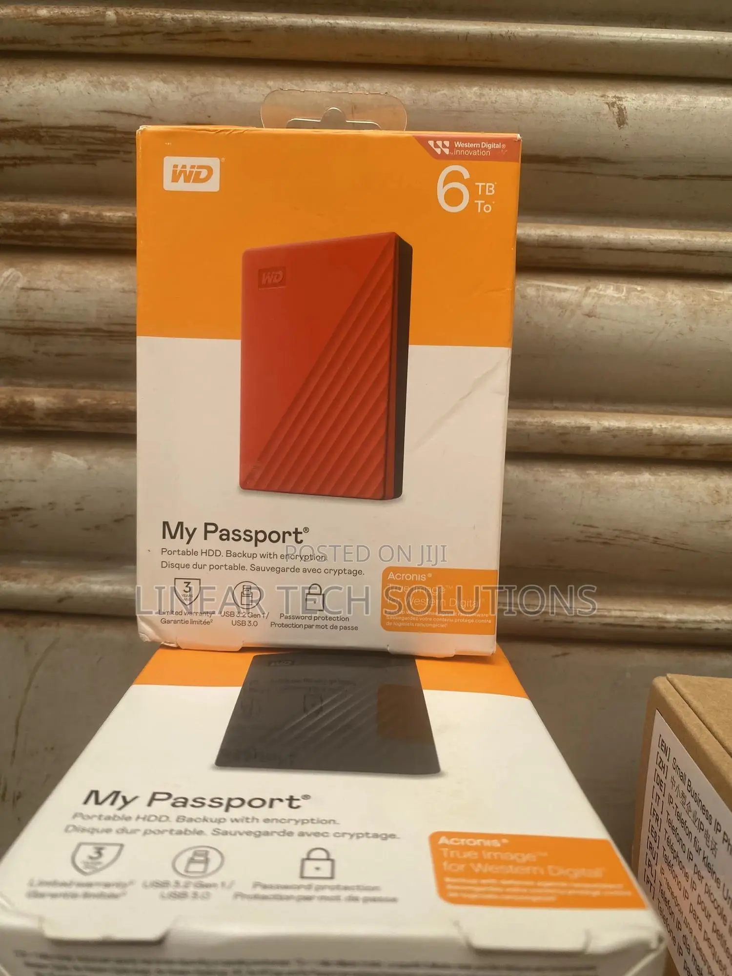 Wd 6tb My Passport, Portable External Hard Drive, Black, Software