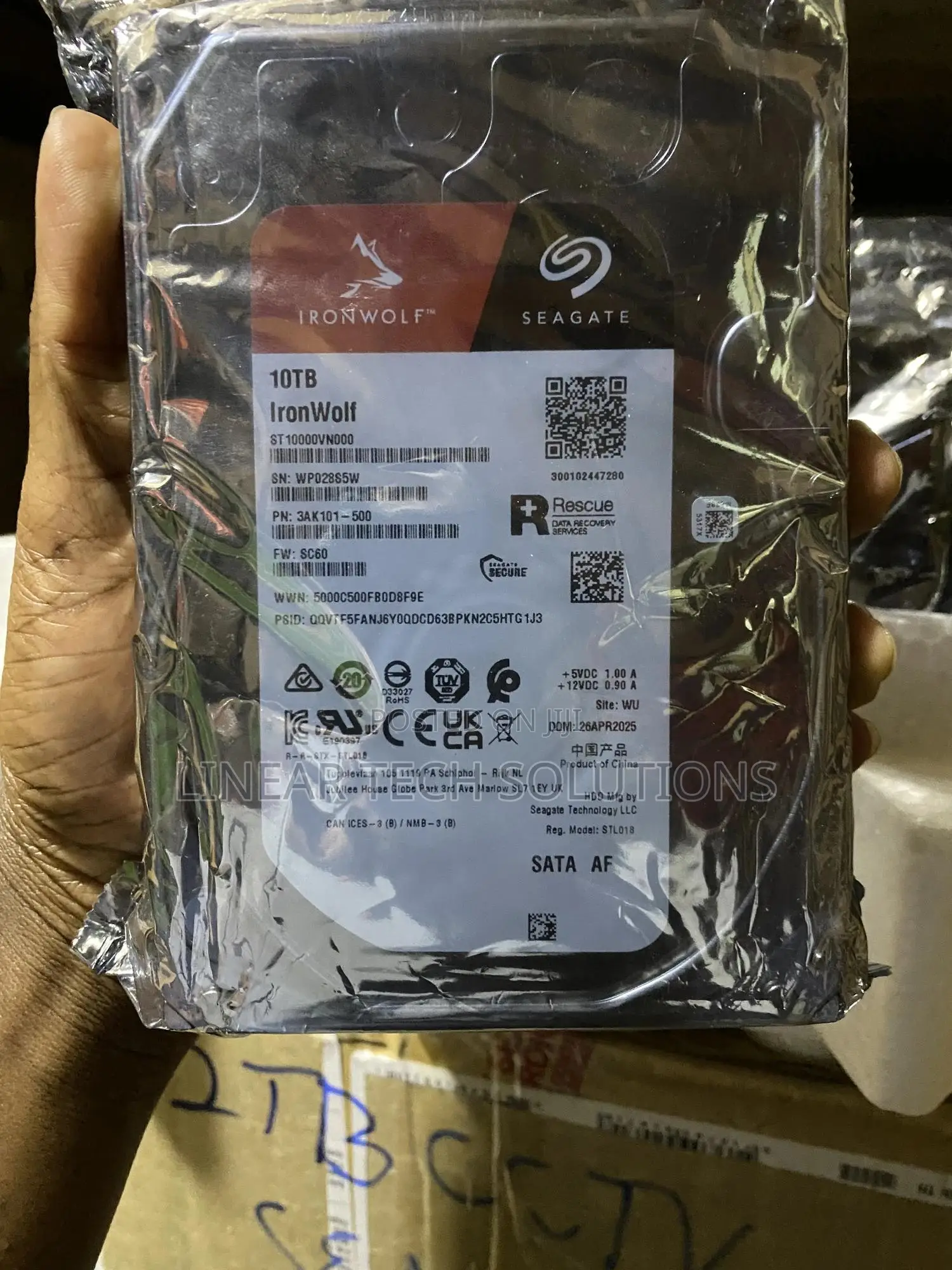 Seagate Ironwolf 10tb Nas Internal Hard Drive Hdd