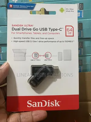 Sandisk 64gb Ultra Flash Drive ( Available In All Capacities)