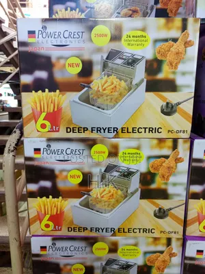 Power Crest 6-Liter Electric Deep Fryer, Model Pc-Df81.