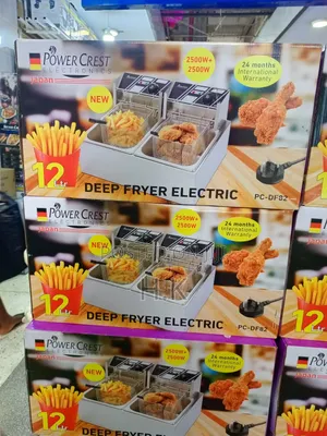 Power Crest Electric Deep Fryer, Model Pc-Df82.