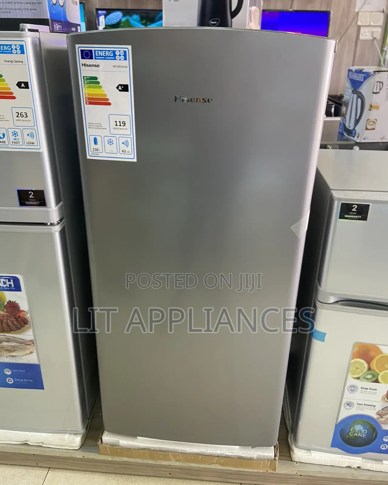 Hisense 195l Single Door.