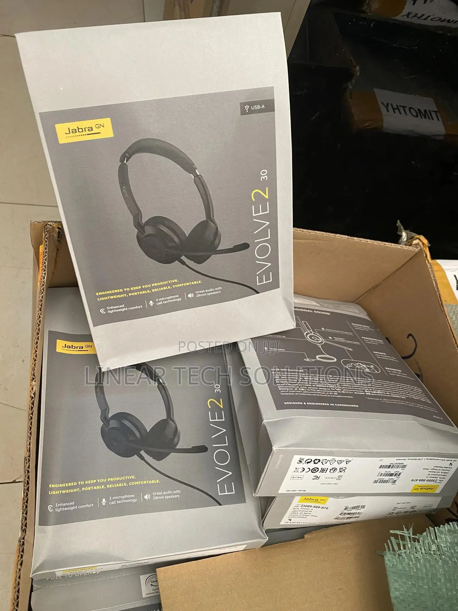 Jabra Evolve2 30 Se Wired Stereo Noise-Cancelling Headset
