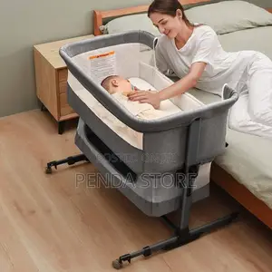 Multifunctional Bedside Baby Bed Crib – Safe Newborn Baby Bed Crib