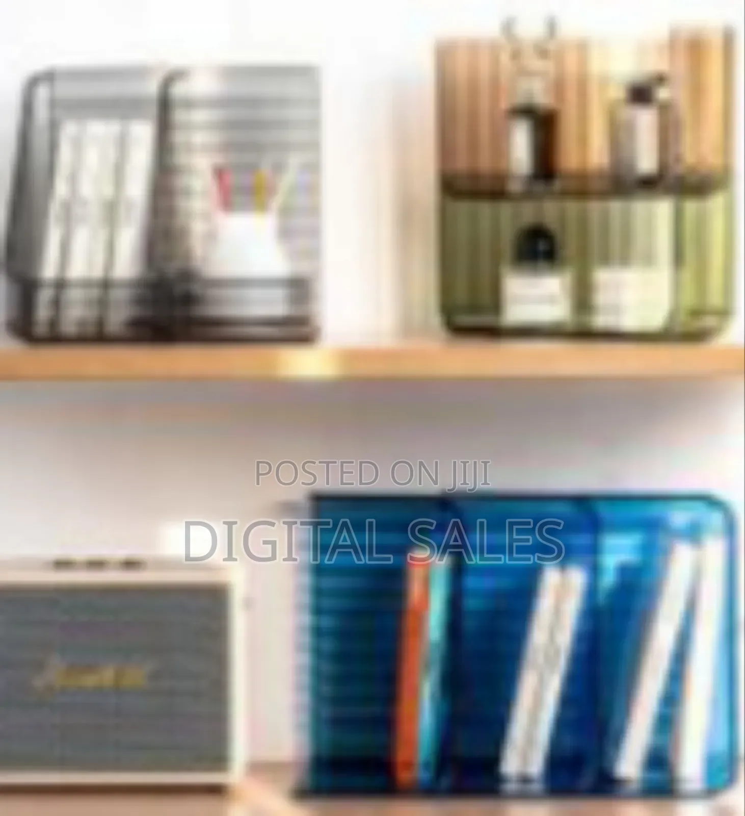 Home Accessories Office Bookshelf Standing Foldable Stationery