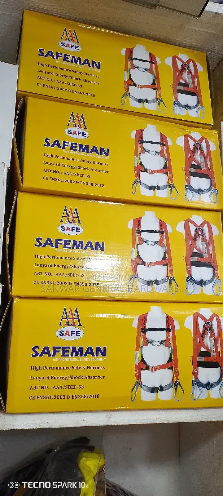 Safety Harness Full Body Belts(Double Lanyard)