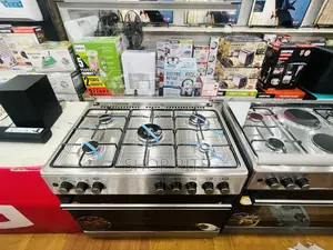 Blueflame Cooker 5 Gas 90by 60 Cm With Nozzle