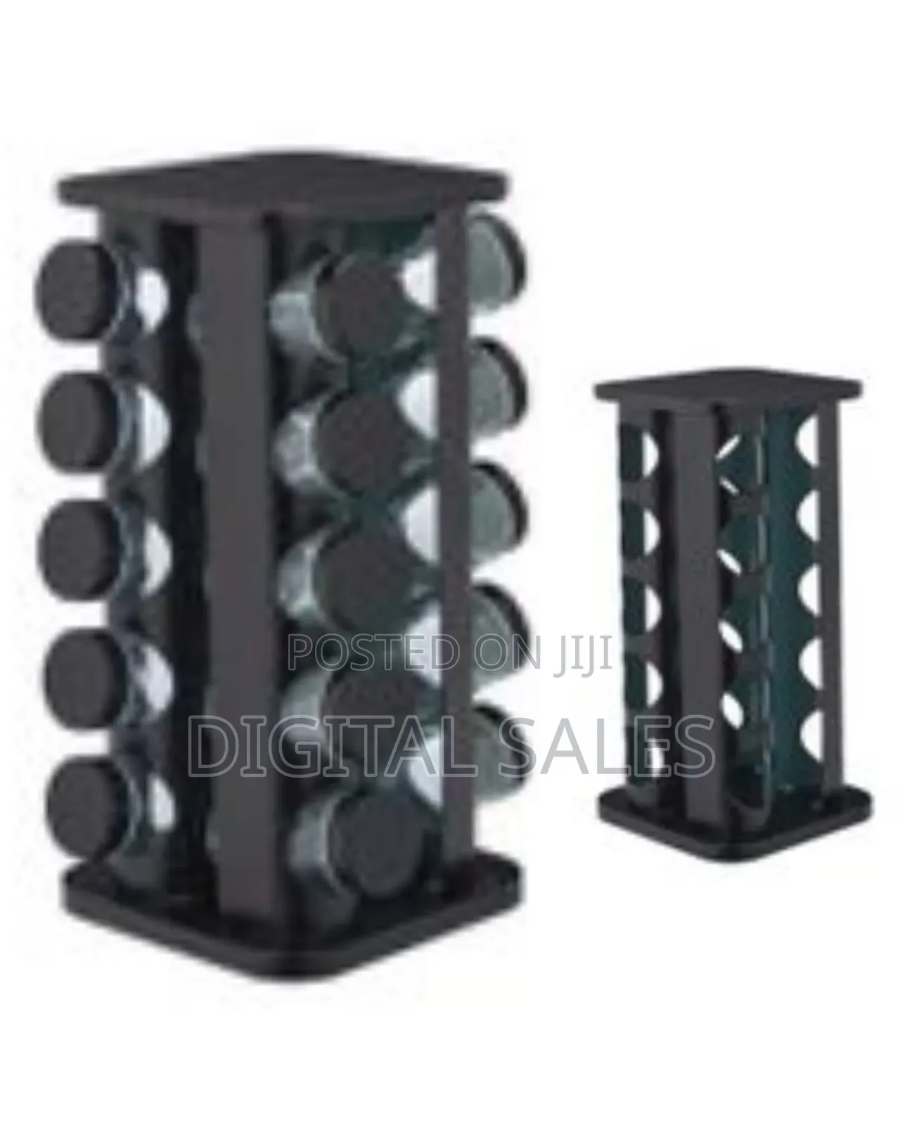 Countertop Spice Carousel, Rotatable Spice Rack Stainless Steel Spice0