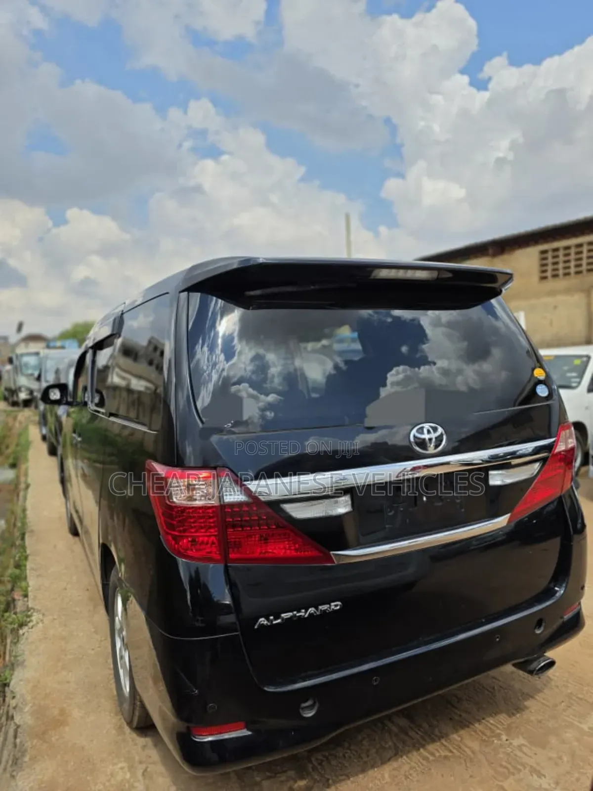 Toyota Alphard 2012 Black