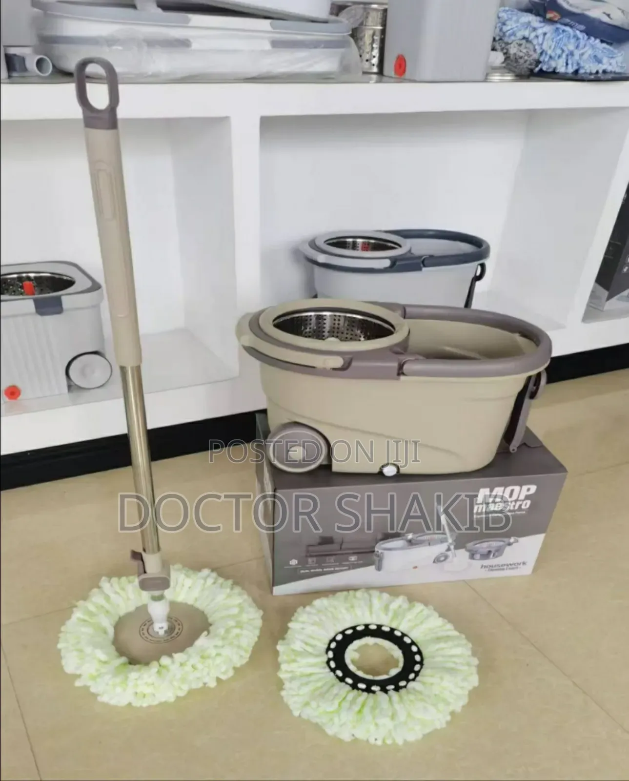 Strong Maestro Original Heavy-Duty Spin Mop