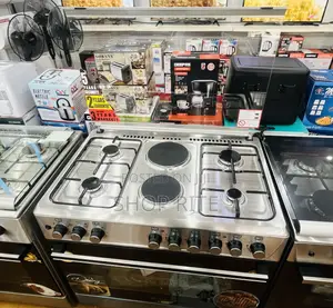 Blueflame 4 Gas Bunners 2 Electric Hot Plates Cooker 90/60