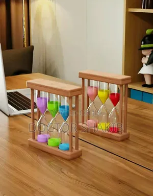 Unique 3in1 Mini Wooden Multifunction Timer