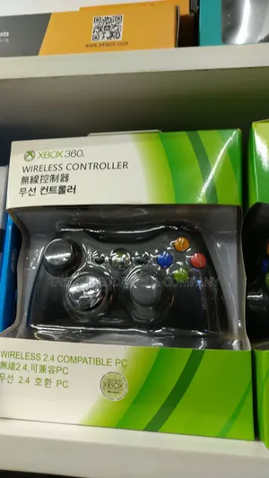 Microsoft Xbox 360 Wireless Controller - Black.