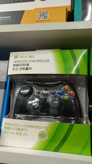 Microsoft Xbox 360 Wireless Controller - Black.