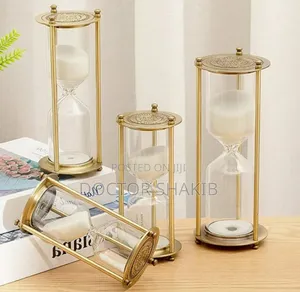 Unique Decorative Gold Hourglass Timer