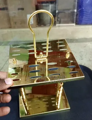 24pc Golden Cutlery Stand